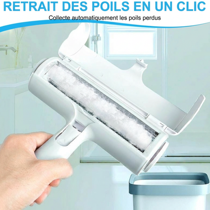Linéaume Pelage – Brosse anti-poils réutilisable pour chiens et chats