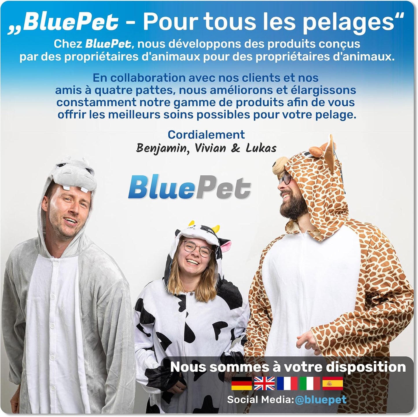Rouleau Anti Poils Réutilisable pour Animaux, Élimine Facilement Poils