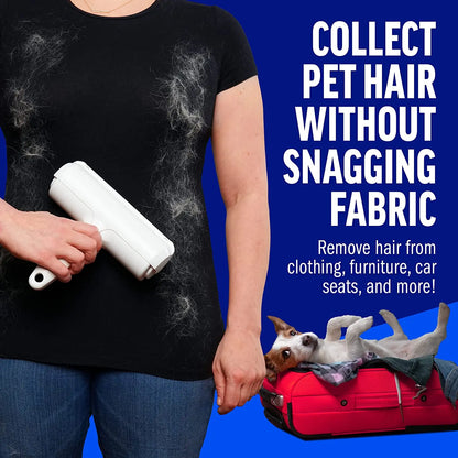 Linéaume Pelage – Brosse anti-poils réutilisable pour chiens et chats